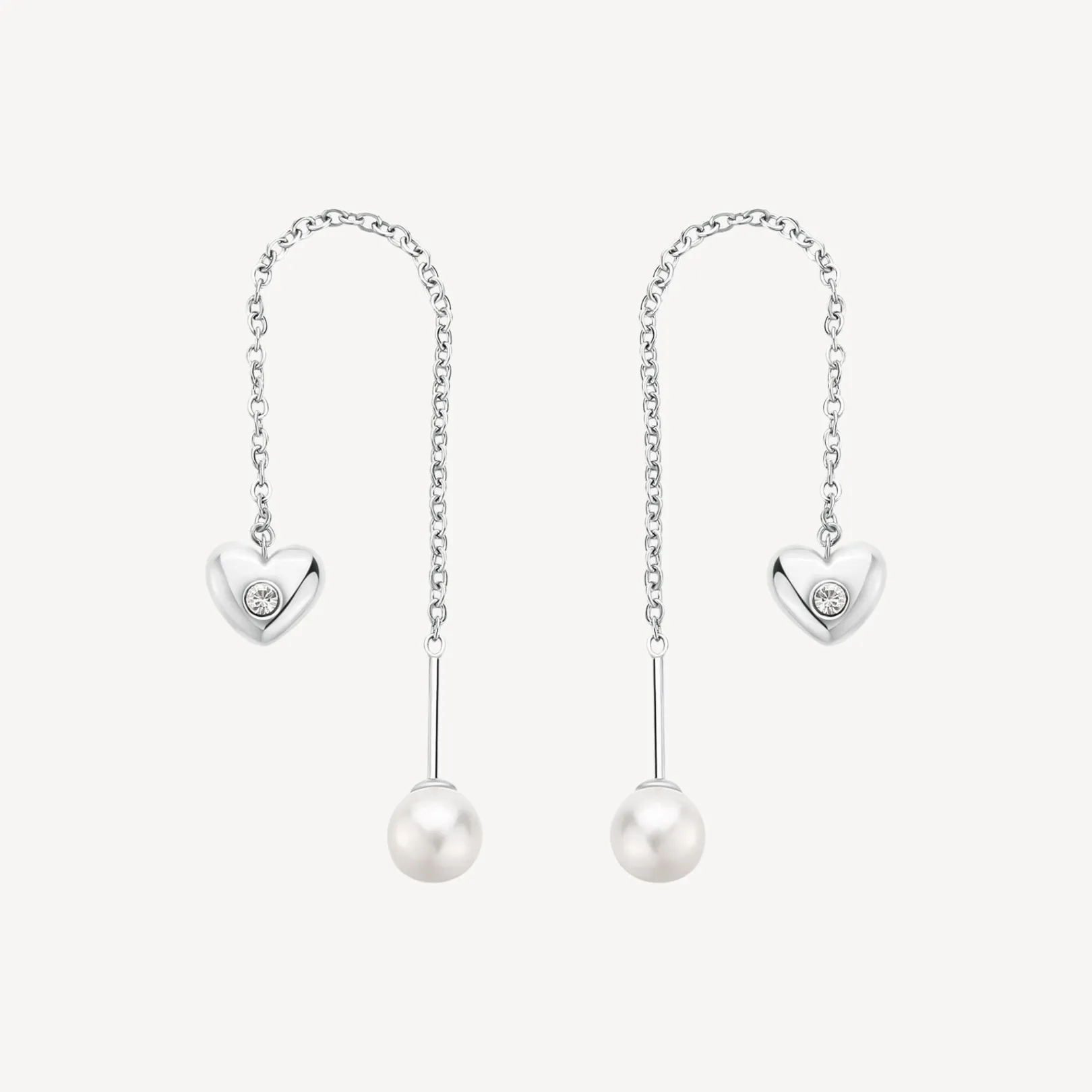 orecchini_chakra_saliscen_0-1.webp Discount Orecchini Chakra Saliscendi Cuore Con Perla Gioielli | BHKE186 Donna Gioielli Moda Donna