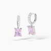 Online Orecchini Con Zircone Rosa Gioielli | 563722 Donna Gioielli Moda Donna