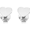 Sale Orecchini Cuore Donna In Argento Gioielli Prega Ama | ORHB Donna Gioielli Moda Donna