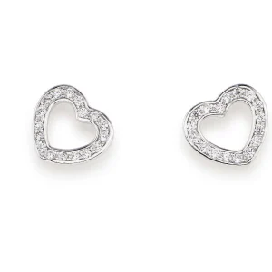 Clearance Orecchini Cuore In Argento Gioielli Amore | EHES Donna Gioielli Moda Donna