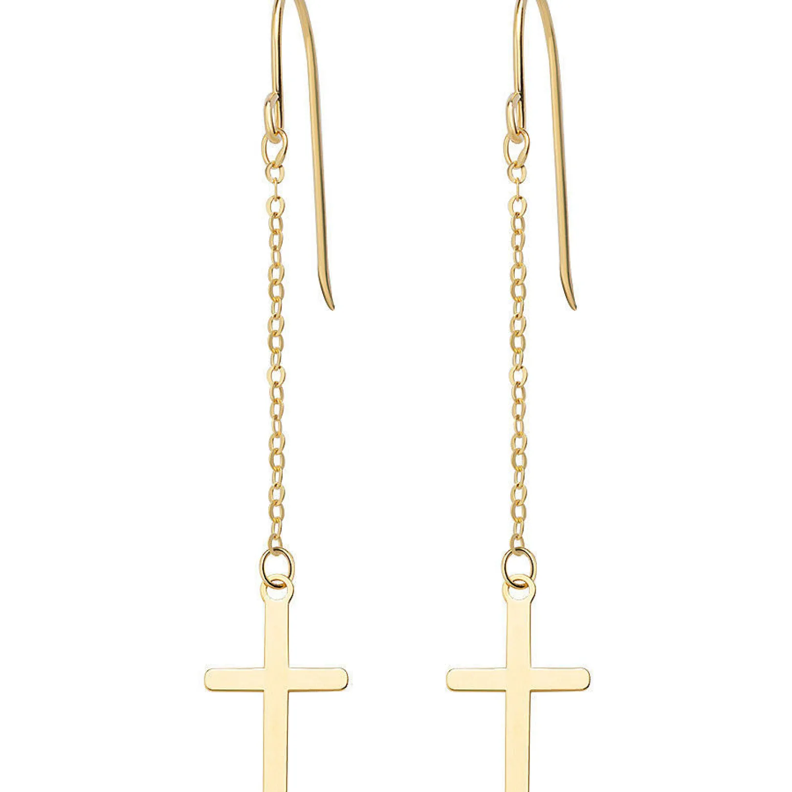 orecchini_donna_in_oro_co_0-1.webp Online Orecchini Donna In Oro Con Croce Gioielli | AU9ORCRG1 Donna Gioielli Moda Donna