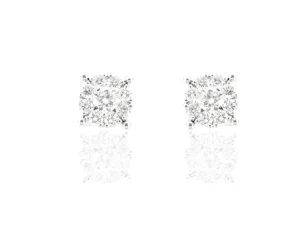 Best Orecchini Donna Punto Luce In Oro E Diamanti Gioielli e Delucchi | BB 009552 Donna Gioielli Donna