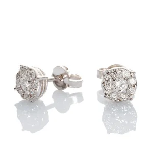 Sale Orecchini Donna Punto Luce In Oro E Diamanti Gioielli e Delucchi | BB 009407 Donna Gioielli Donna