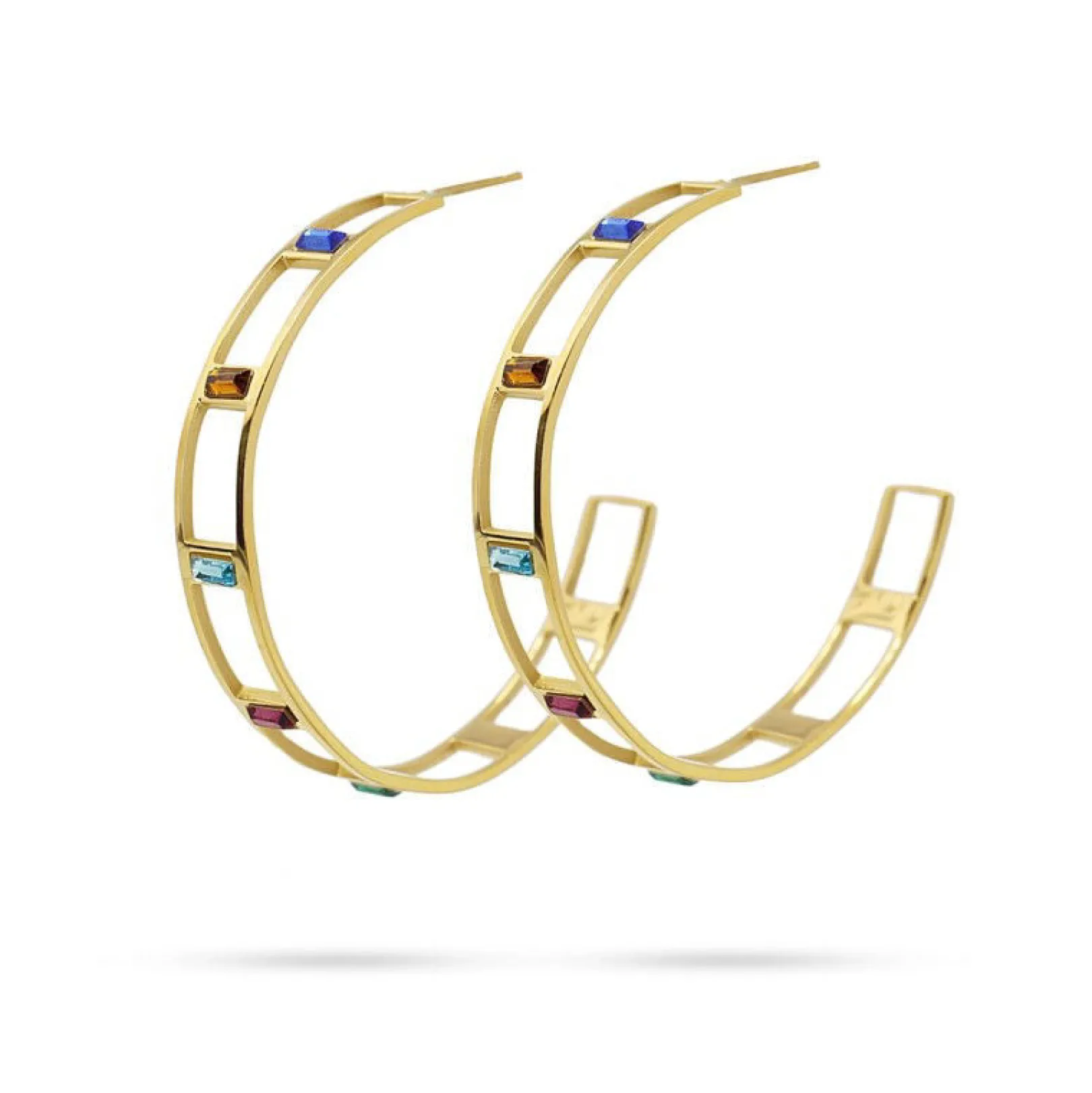 orecchini_donna_zirconi_c_0.webp Clearance Orecchini Donna Zirconi Colorati Gioielli | CPE126D Donna Gioielli Moda Donna | Idee Regalo