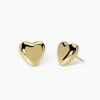 Online Orecchini In Acciaio A Cuore PVD Giallo | 261492 Donna Gioielli Moda Donna