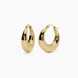 Hot Orecchini In Acciaio Con PVD Giallo | 261439 Donna Gioielli Moda Donna