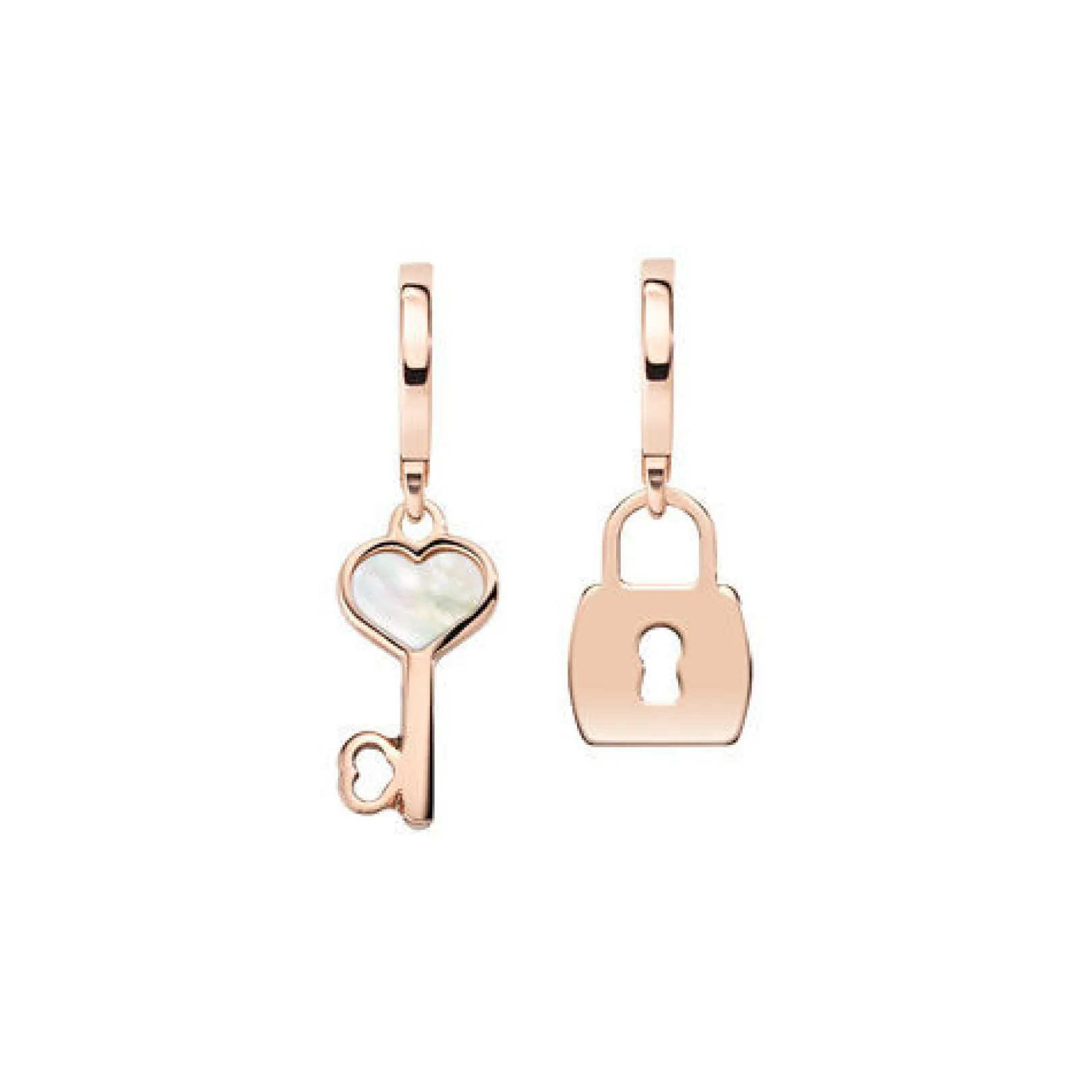 orecchini_in_argento_chia_0.webp Fashion Orecchini In Argento Chiave E Lucchetto Gioielli Le Madreperle | ORMPCHRB Donna Gioielli Moda Donna