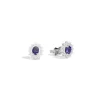 Best Orecchini In Oro Bianco Diamanti E Zaffiri Gioielli Camelia | E77CC001/ZB Donna Gioielli Donna
