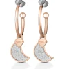 Online Orecchini Luna Donna Objects Glitter | OR-439 Donna Gioielli Moda Donna