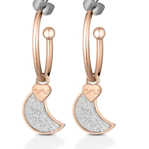 Online Orecchini Luna Donna Objects Glitter   | OR-439 Donna Gioielli Moda Donna