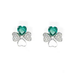 Discount Orecchini Quadricuore In Argento E Zirconi Gioielli | EQUBV Donna Gioielli Moda Donna