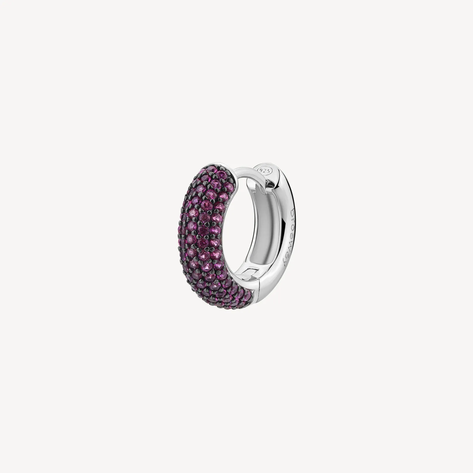 orecchino_a_cerchio_passi_0-1.webp Hot Orecchino A Cerchio Passion Ruby Gioielli Fancy | FPR124 Donna Gioielli Moda Donna