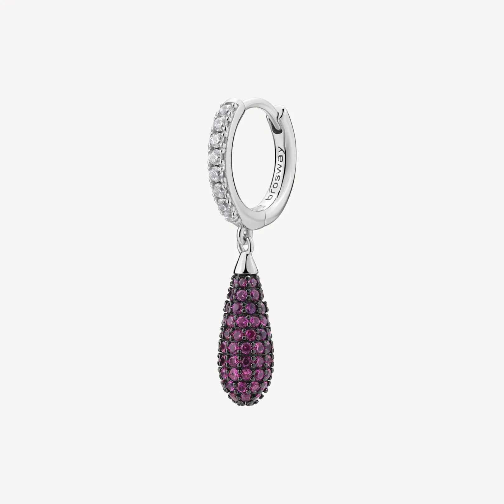 orecchino_a_cerchio_pende_0.webp Hot Orecchino A Cerchio Pendente Passion Ruby Gioielli Fancy | FPR122 Donna Gioielli Moda Donna