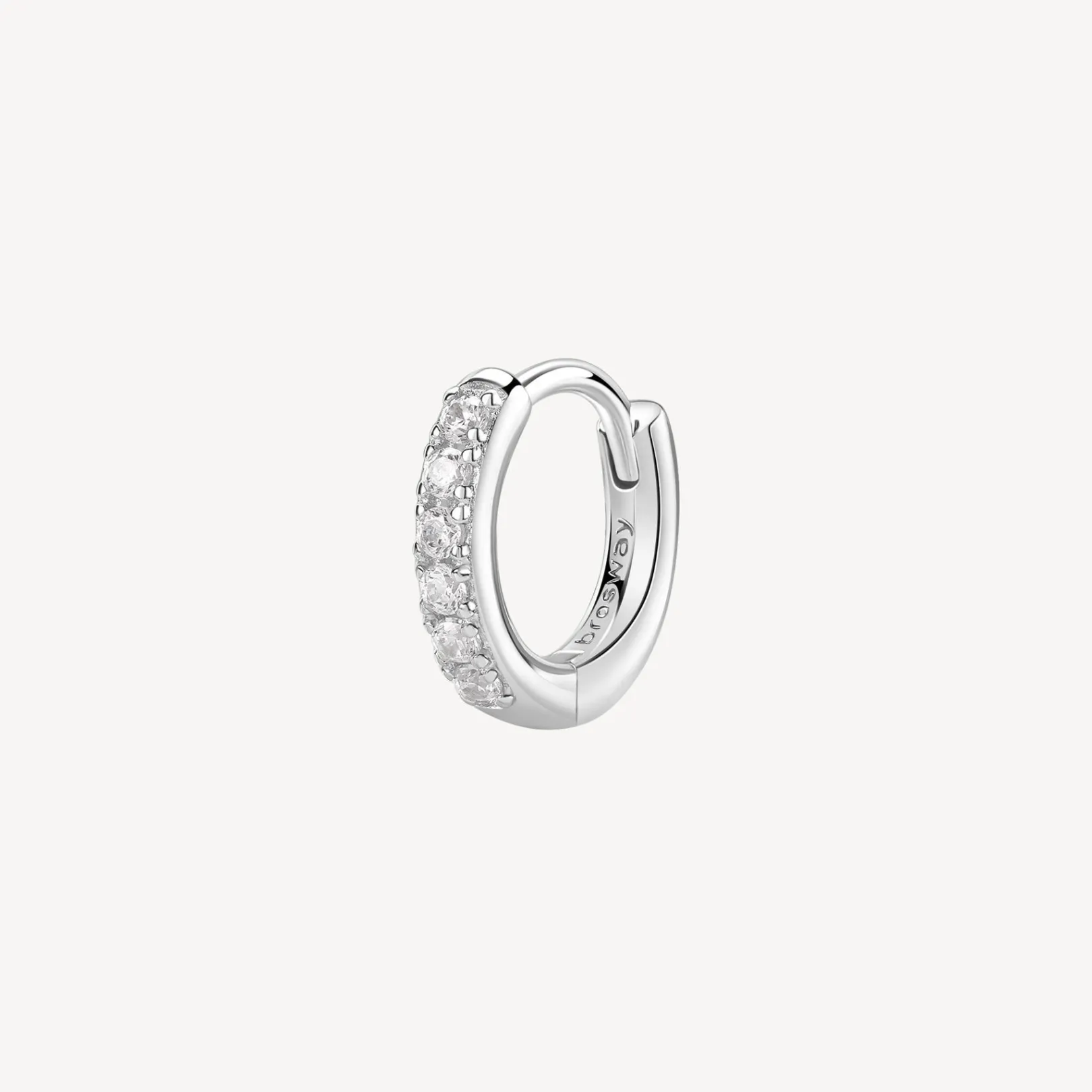 orecchino_singolo_donna_a_0-7.webp Sale Orecchino Singolo Donna A Cerchietto Con Zirconi Gioielli Fancy | FIW88 Donna Gioielli Moda Donna