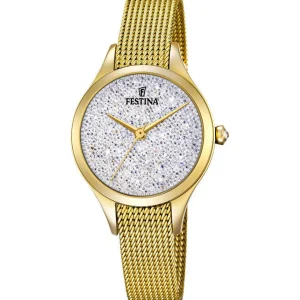 Discount Orologio Al Quarzo Mademoiselle Con Cristalli Swarovski | F20337/1 Donna Orologi Donna