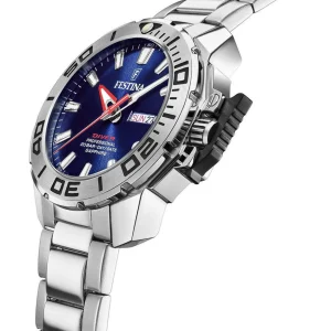 New Orologio Analogico Blu Uomo | F20665/1 Uomo Orologi Uomo