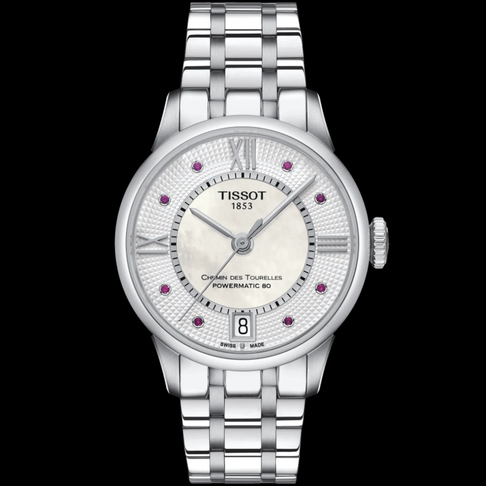 orologio_automatico_donna_0.webp New Orologio Automatico Donna Chemin Des Tourelles Powermatic 80 Lady | T099.207.11.113.00 Donna Orologi Donna