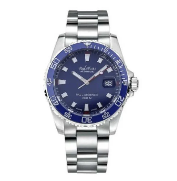 New Orologio Automatico Picot Mariner III | 4352SG-CB Uomo Orologi Uomo