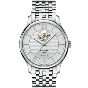Fashion Orologio Automatico Uomo   Open Heart Powermatic 80 | T063.907.11.038.00 Uomo Orologi Uomo