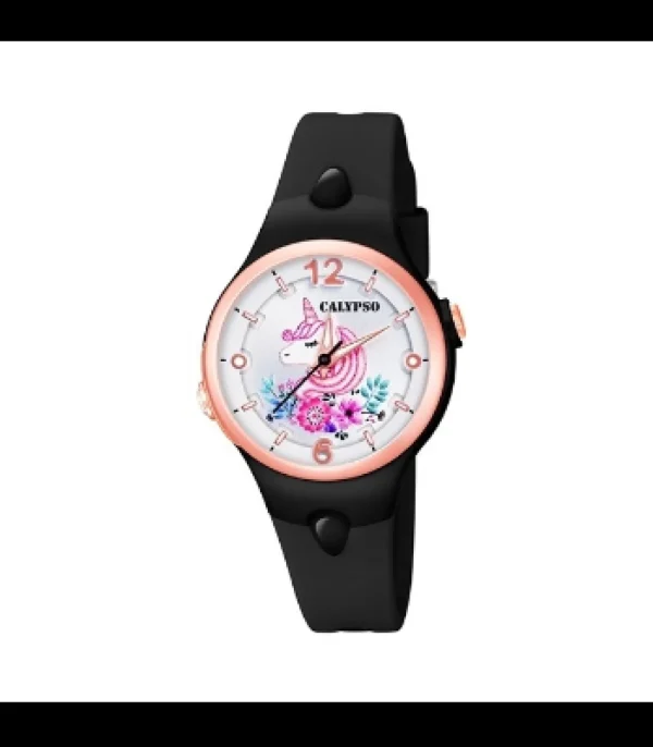 Discount Orologio Al Quarzo Da Bambina Con Immagine Unicorno | K5783/8 Orologi Per Bambini