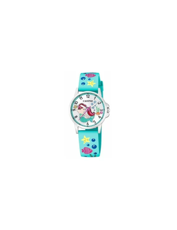 New Orologio Multicolore Da Bambina Con Sirena | K5782/4 Orologi Per Bambini