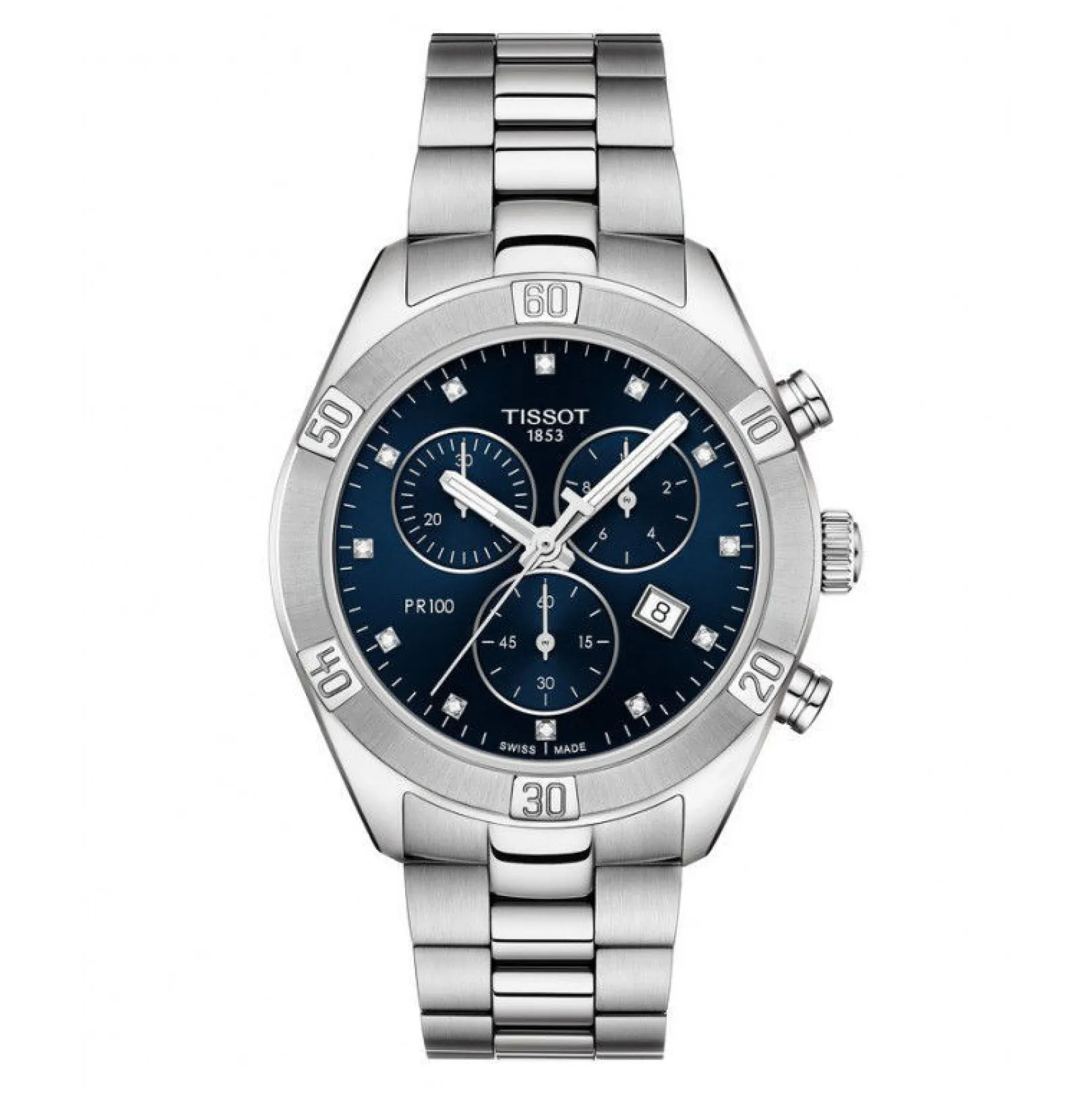 orologio_cronografo_al_qu_0-10.webp Sale Orologio Cronografo Al Quarzo Pr 100 Sport Chic | T101.917.11.046.00 Donna Orologi Donna