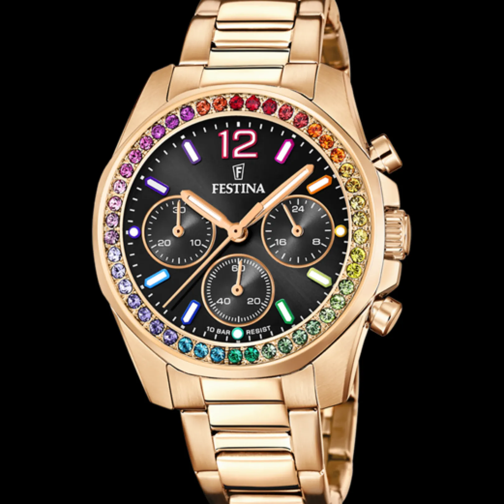 orologio_cronografo_donna_0-5.webp Hot Orologio Cronografo Donna Rainbow | F20639/3 Donna Orologi Donna