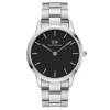 Online Orologio Wellington Iconic Link Black Silver 40 mm | DW00100342 Uomo Orologi Uomo