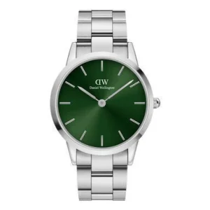 New Orologio Wellington Iconic Link Emerald 40 Silver Green | DW00100427 Uomo Orologi Uomo