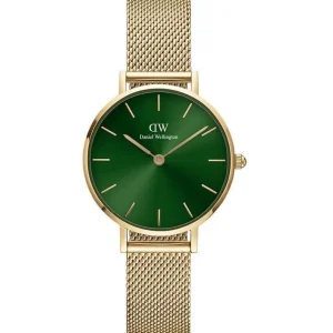 Online Orologio Wellington Petite Emerald 28 Gold Green | DW00100479 Donna Orologi Donna