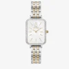 Online Orologio Wellington Quadro Lumine Bezel 5-Link Two-Tone Mop | DW00100671 Donna Orologi Donna