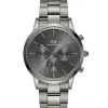 Fashion Orologio Wellington Iconic Chronograph Link Graphite Gm | DW00100643 Uomo Orologi Uomo | Idee Regalo