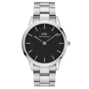 Online Orologio Wellington Iconic Link Black Silver 40 mm | DW00100342 Uomo Orologi Uomo