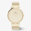 New Orologio Wellington Classic Piano Link Gold Unitone | DW00100779 Uomo Orologi Uomo