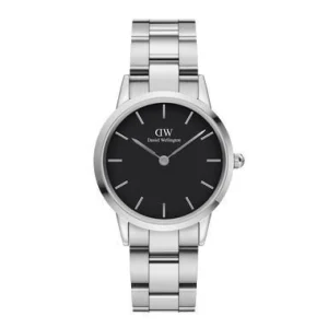 Online Orologio Wellington Iconic Link Silver Black 32 mm | DW00100206 Donna Orologi Donna