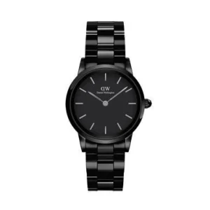 Sale Orologio Wellington Iconic Link Ceramic 28 Black | DW00100415 Donna Orologi Donna