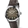 Outlet Orologio Eberhard Aiglon Grande Taille Marrone | 41030.10/SE Uomo Orologi Uomo