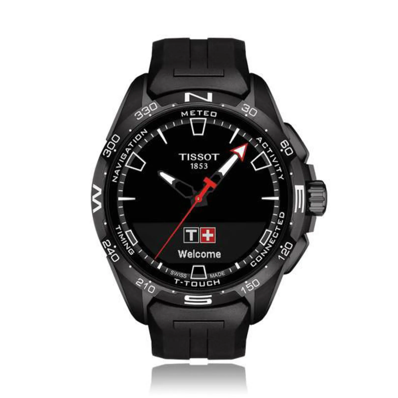 orologio_smartwatch_tisso_0-3.webp Outlet Orologio Smartwatch T-Touch Connect Solar | T121.420.47.051.03 Smartwatch