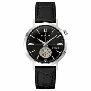 Outlet Orologio Uomo Aerojet Automatic 38 mm Bulova | 96A317 Uomo Orologi Uomo