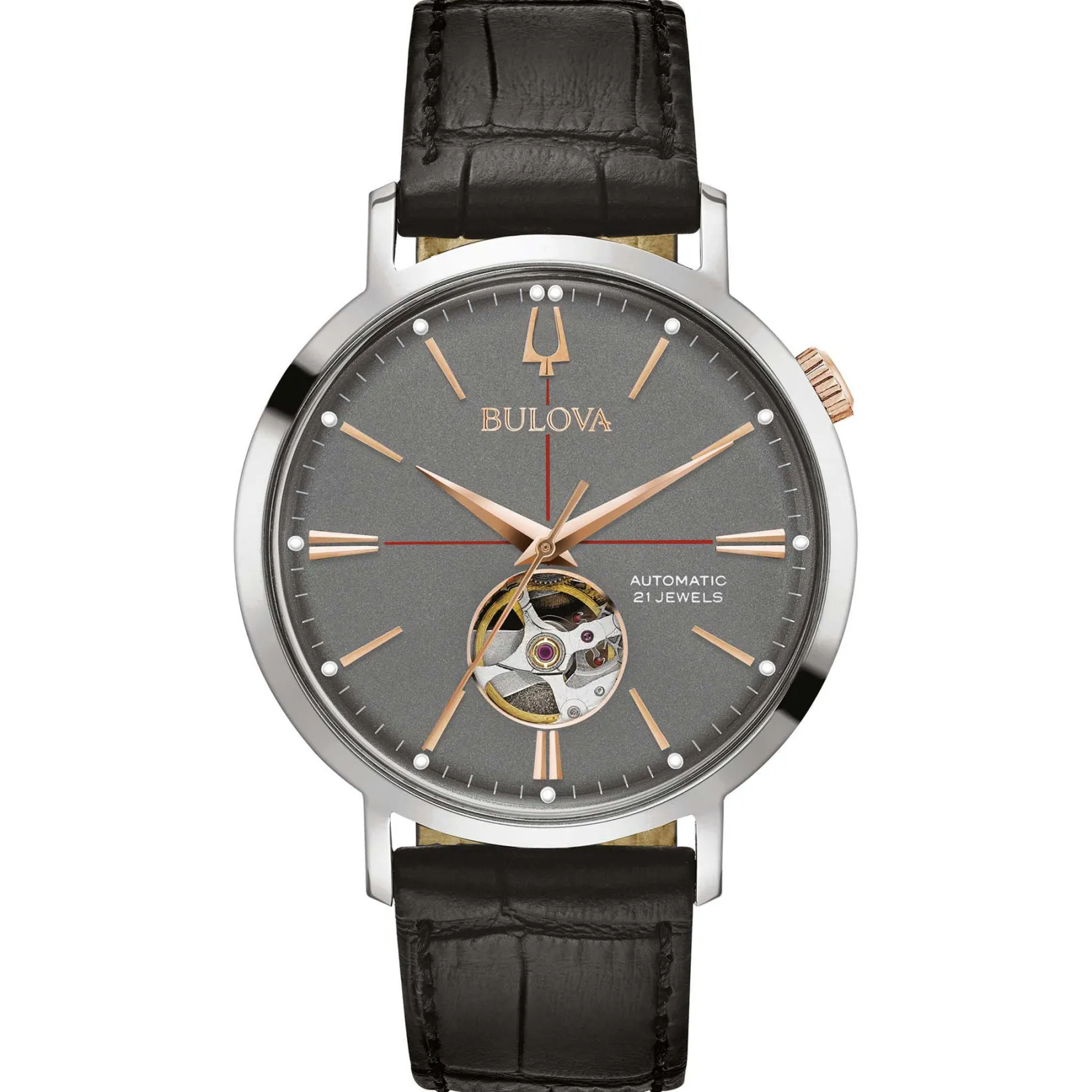 orologio_uomo_bulova_aero_0.webp Outlet Orologio Uomo Bulova Aerojet Automatic | 98A187 Uomo Orologi Uomo