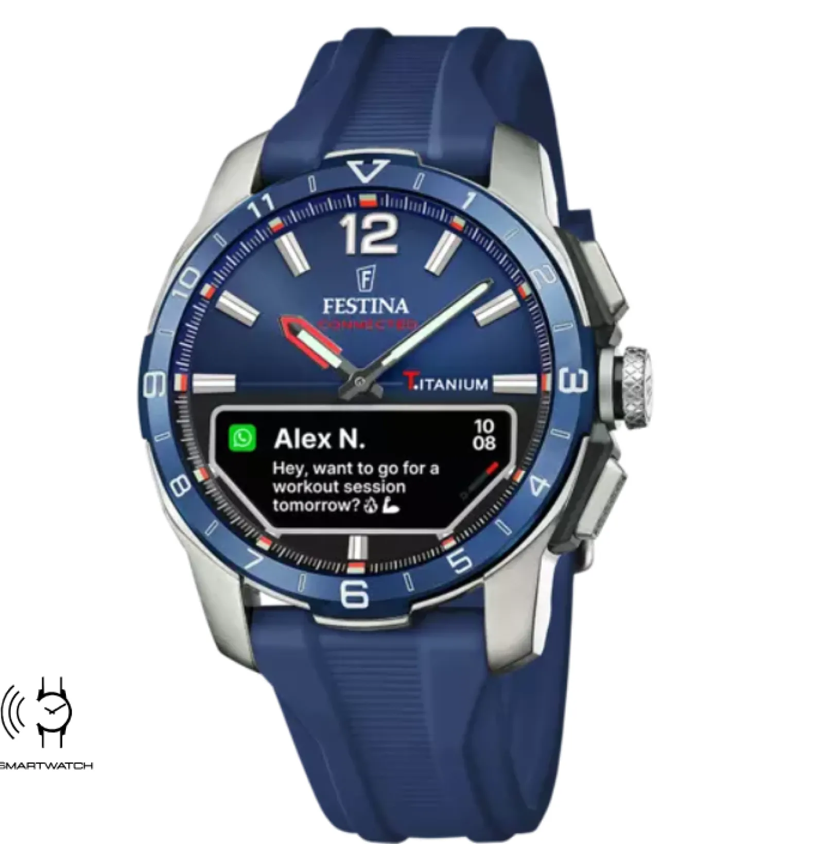 orologio_uomo_connected_d_0.webp Fashion Orologio Uomo Connected D Blu | F23000/1 Uomo Smartwatch | Orologi Uomo