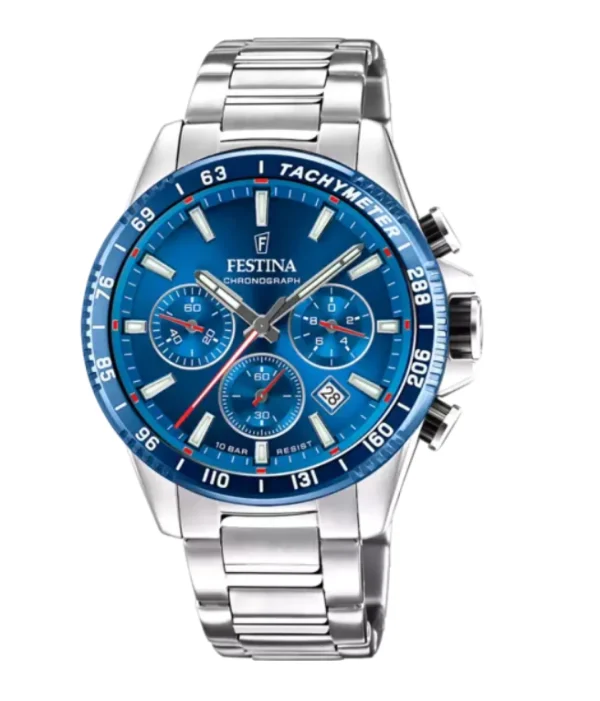 New Orologio Uomo Cronografo Blu | F20560/3 Uomo Orologi Uomo