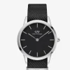 Discount Orologio Uomo Daniel Wellington Iconic Black Nato Black Dial | DW00100678 Uomo Orologi Uomo