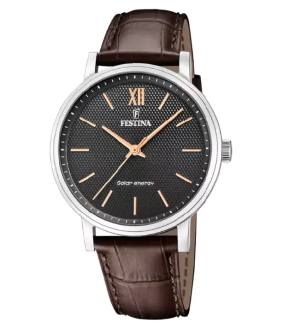 New Orologio Uomo Energia Solare | F20660/6 Uomo Orologi Uomo