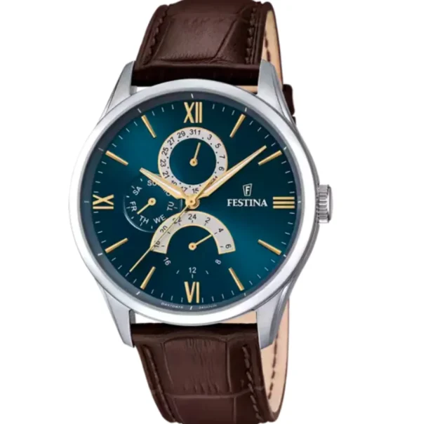 Hot Orologio Uomo Retro Cinturino In Pelle | F16823/A Uomo Orologi Uomo