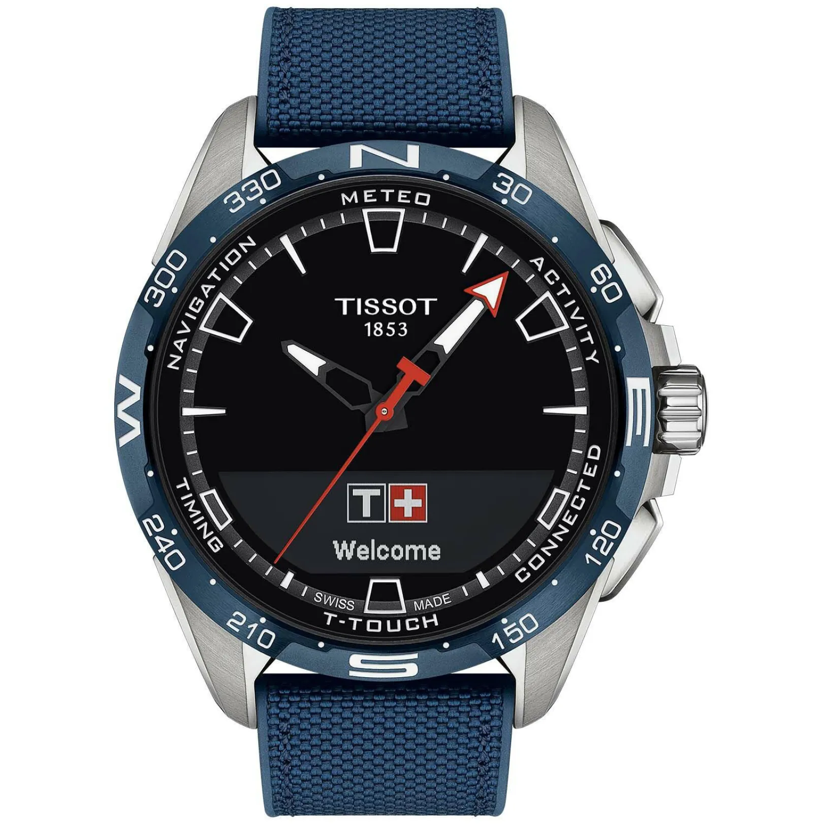 orologio_uomo_smartwatch__0.webp Fashion Orologio Uomo Smartwatch T-Touch Connect Solar | T121.420.47.051.06 Smartwatch