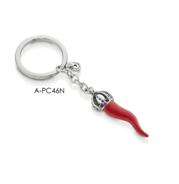Hot Portachiave Argento Portafortuna | A-PC46N Portachiavi