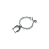 Clearance Portachiave Argento Portafortuna | A-PC19N Portachiavi