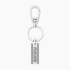 Outlet Portachiavi In Acciaio Con Ciondolo Rettangolare E Frase Ispirazionale Gioielli Kidult | 781004 Uomo Gioielli Moda Uomo | Idee Regalo
