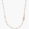 Sale Rosario Girocollo Cristalli Multicolor Pastello | CRO25RMU3 Donna Gioielli Moda Donna